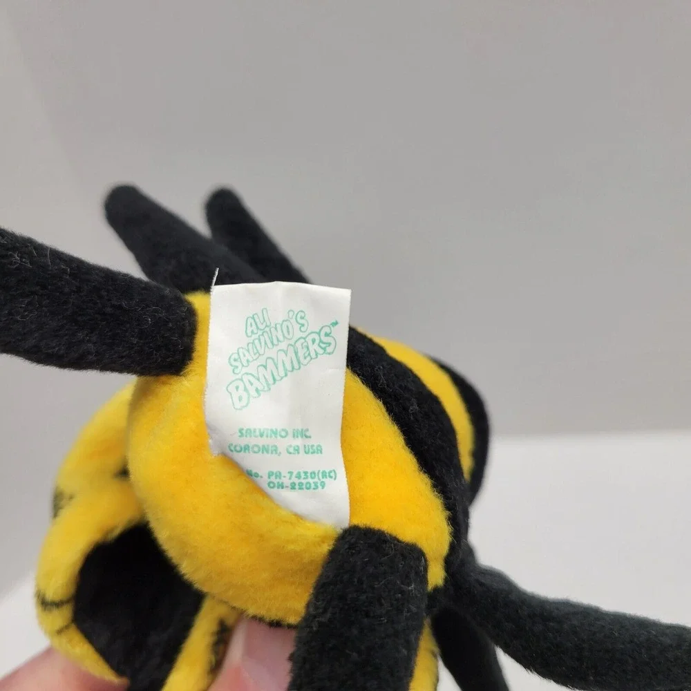Ali Salvino's Bammers 1999 Muhammad Ali Bee bean bag plush
